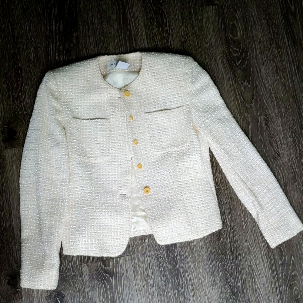 JNY cream blazer